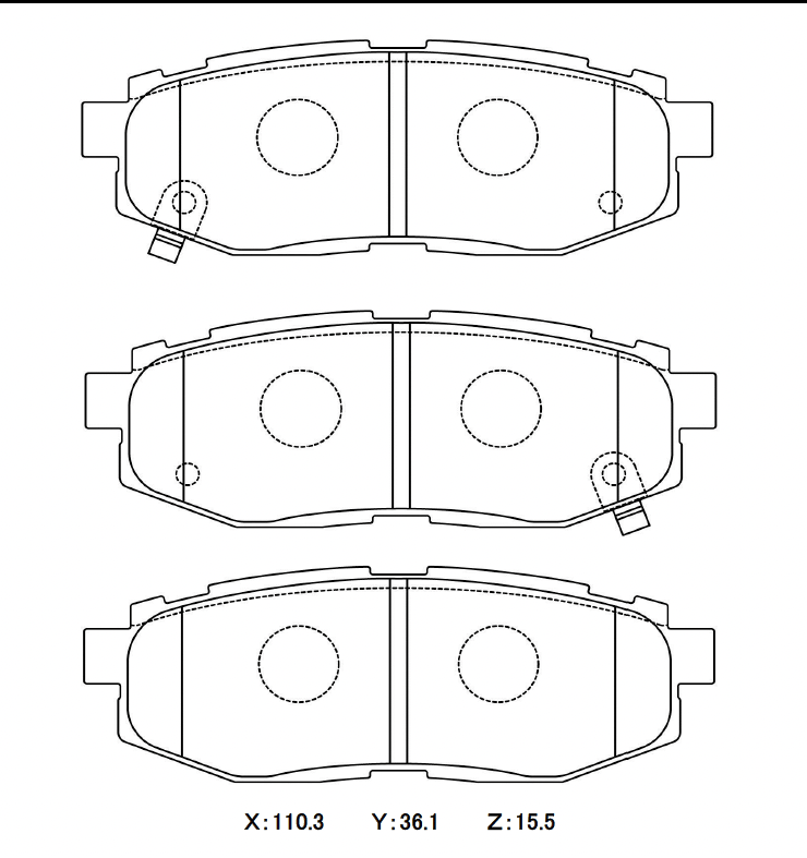 iSWEEP by WinmaX Scion FRS Toyota 86 Subaru BRZ (ZN6, ZC6) Brake